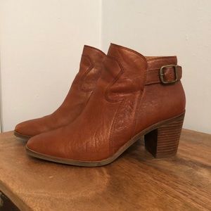 Lucky Brand Leather Ankle Booties